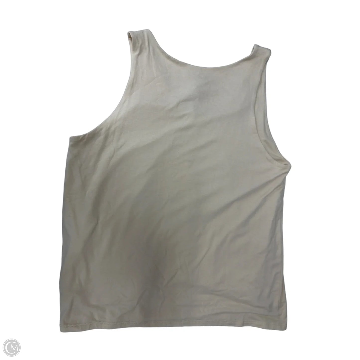 Tank Top By Clothes Mentor In Cream, Size: M