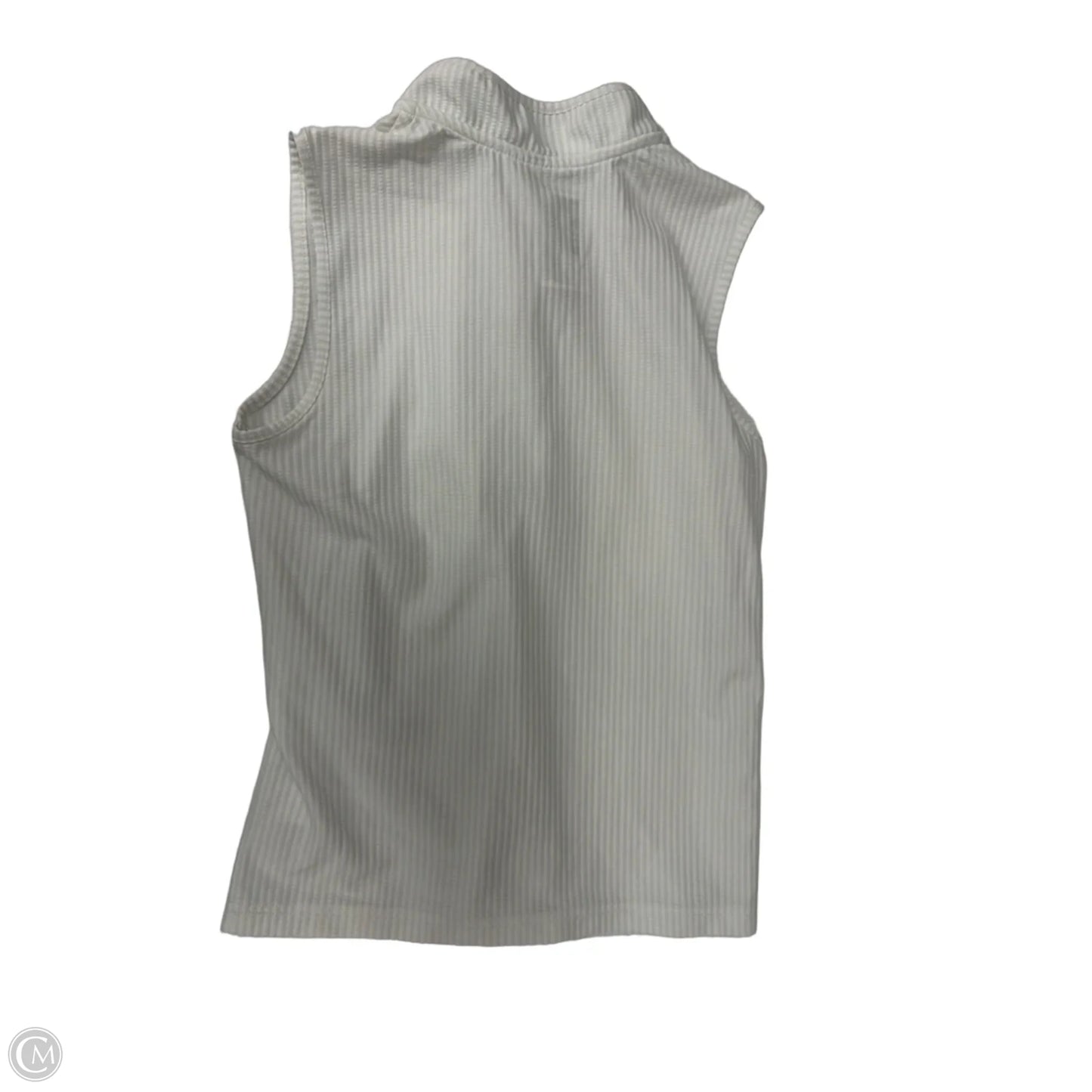 Athletic Tank Top By Sigrid Olsen In White, Size: Xs