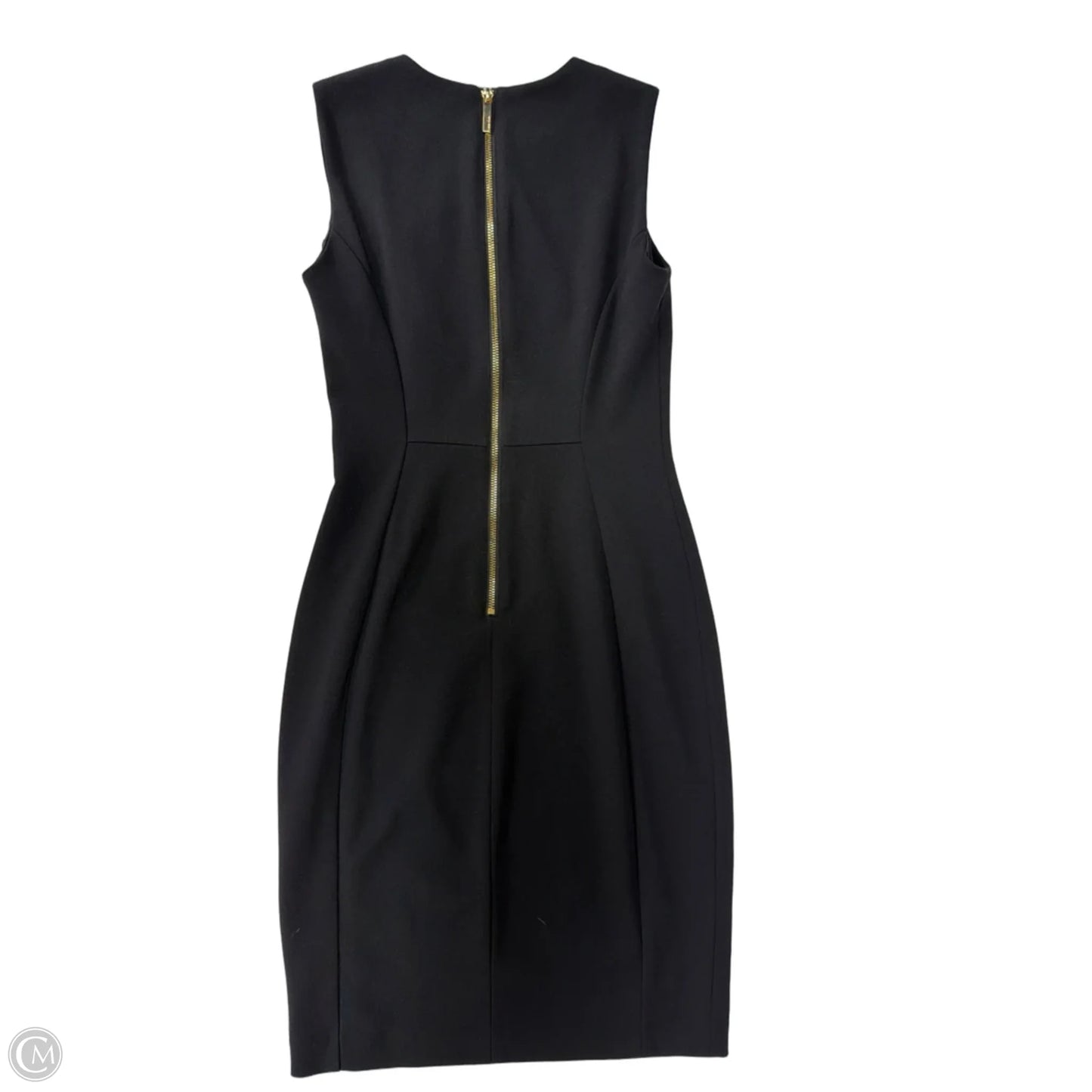Dress Work By Calvin Klein In Black, Size: Xs