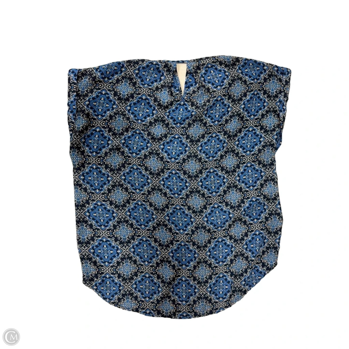 Top Short Sleeve By Pink Rose In Blue, Size: S