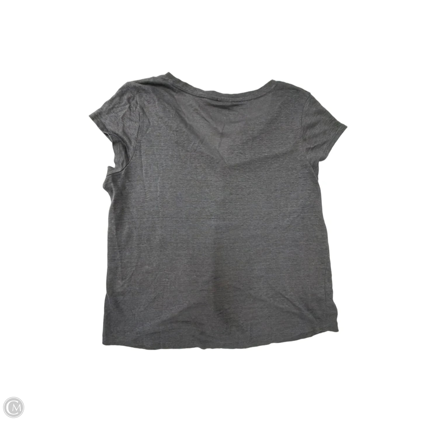 Top Short Sleeve By C And C In Grey, Size: L