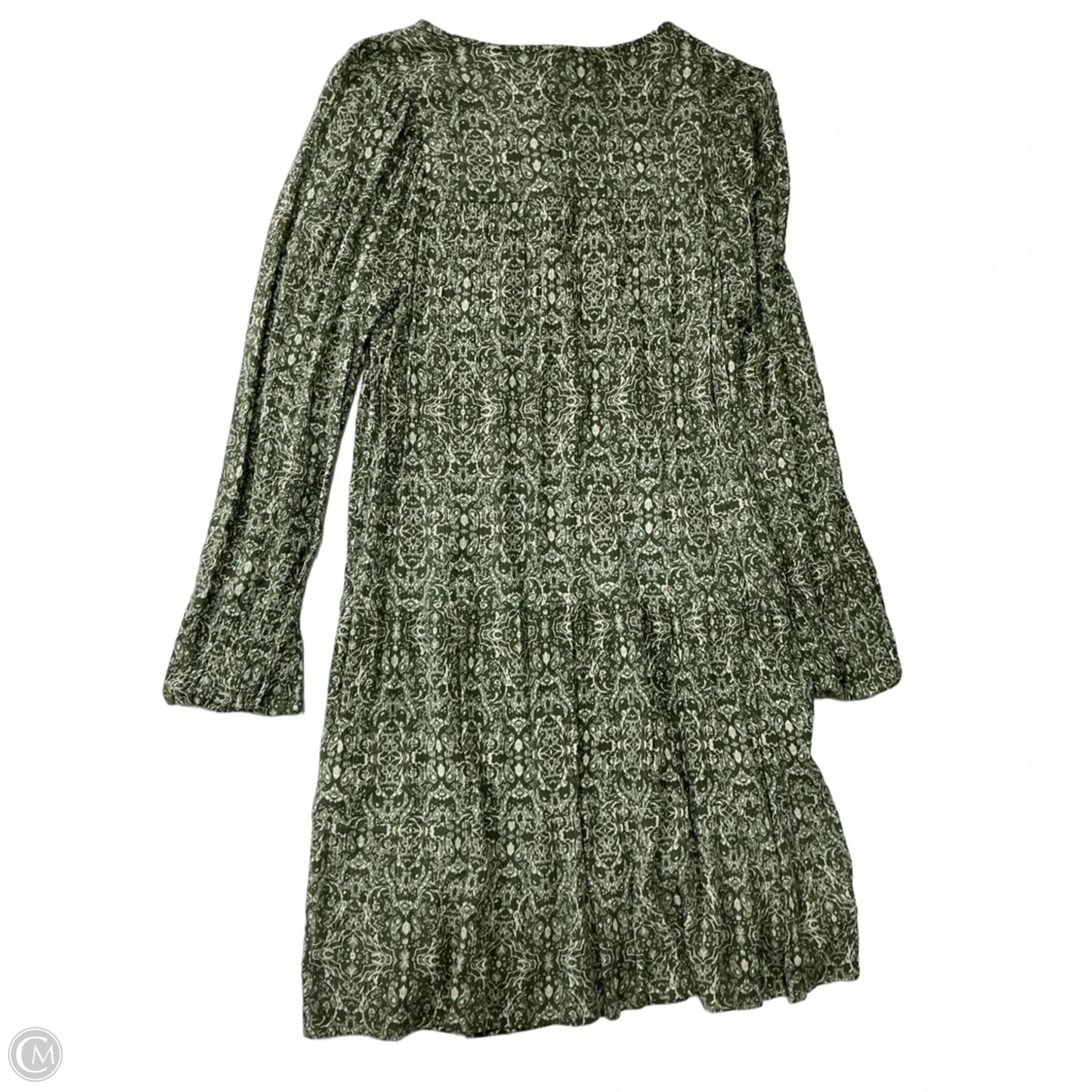 Dress Casual Midi By Style And Company In Green, Size: M