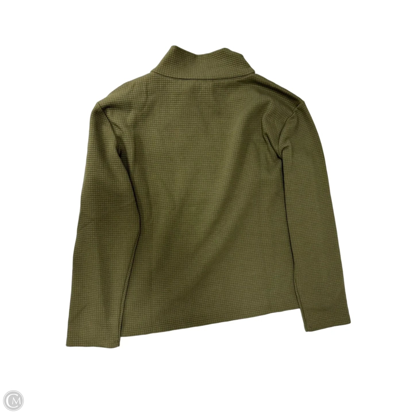 Top Long Sleeve By Talbots In Green, Size: M