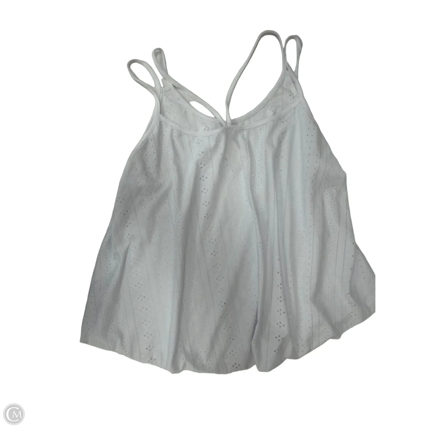 Tank Top By Cmf In White, Size: 2x