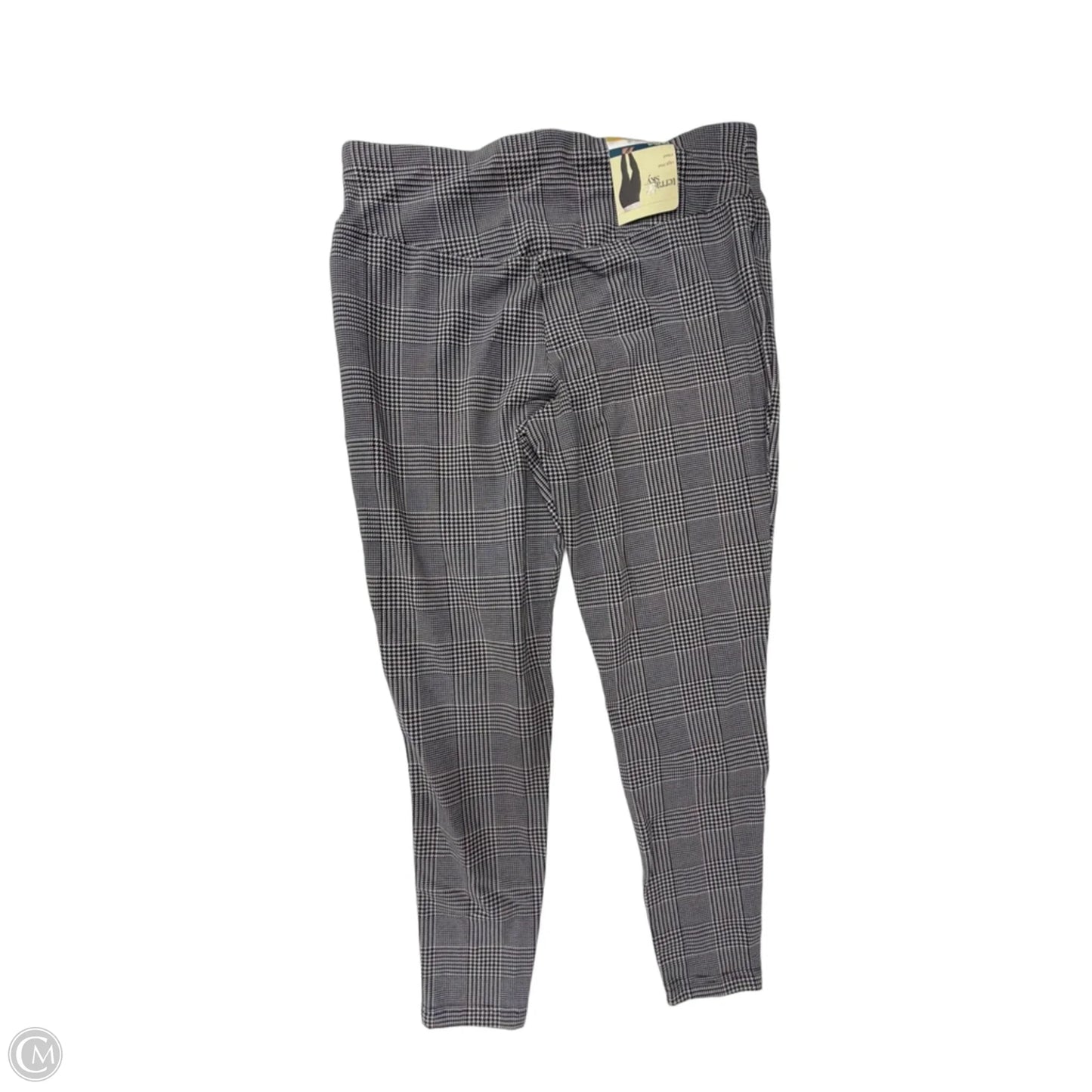 Pants Other By Terra & Sky In Plaid Pattern, Size: 14