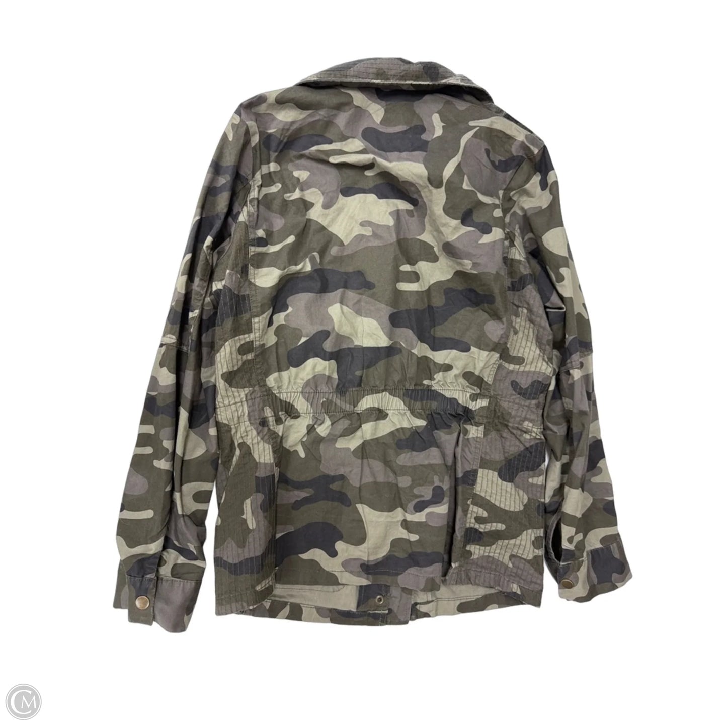 Jacket Utility By Love Tree In Camouflage Print, Size: M