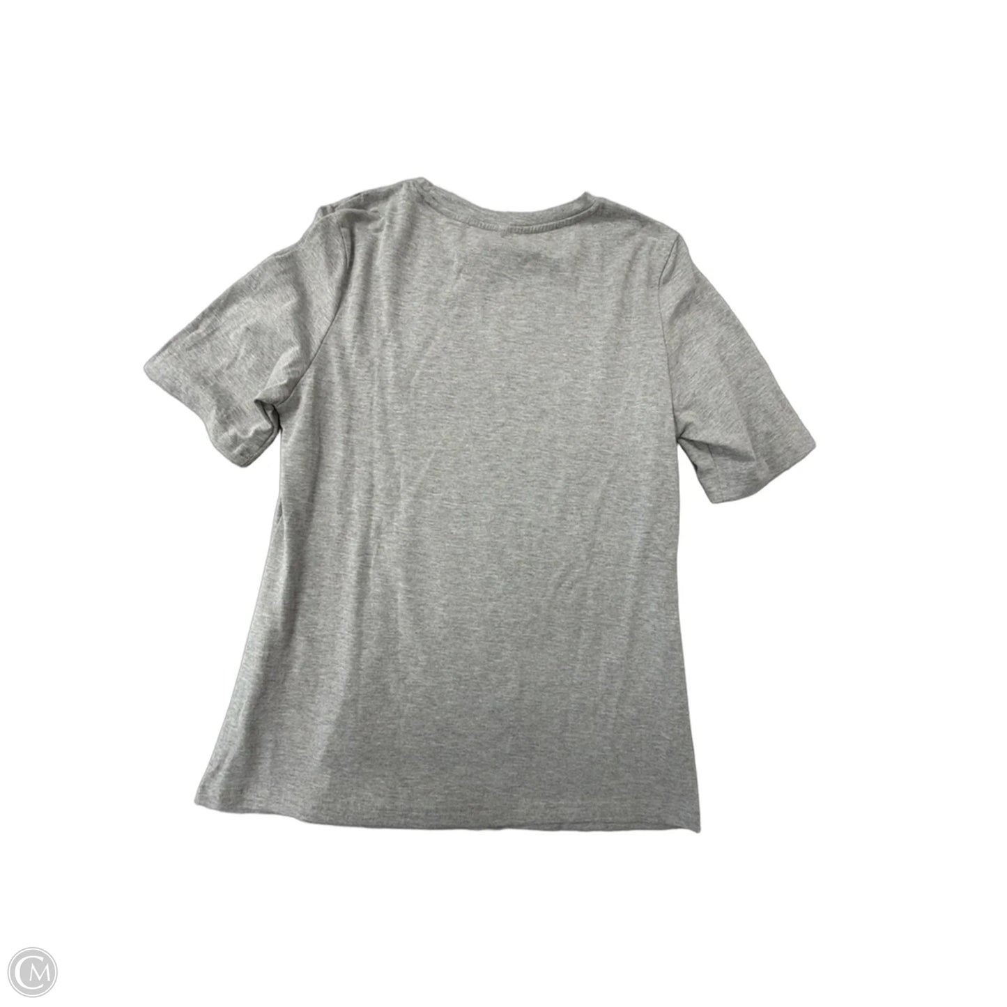 Top Short Sleeve By Clothes Mentor In Grey, Size: S