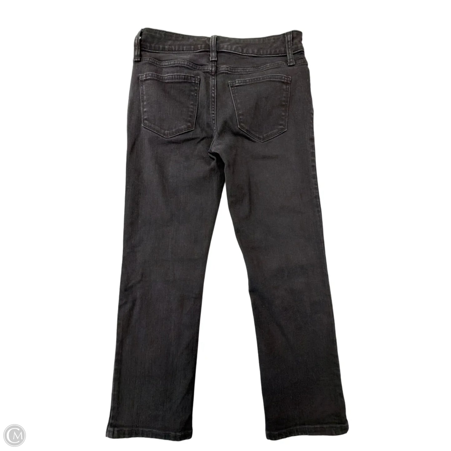 Jeans Straight By St Johns Bay In Black, Size: 2p