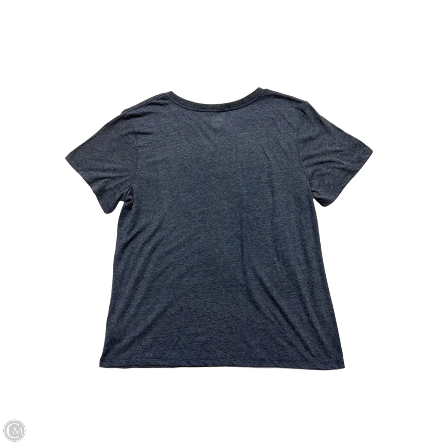 Top Short Sleeve By Clothes Mentor In Blue, Size: L