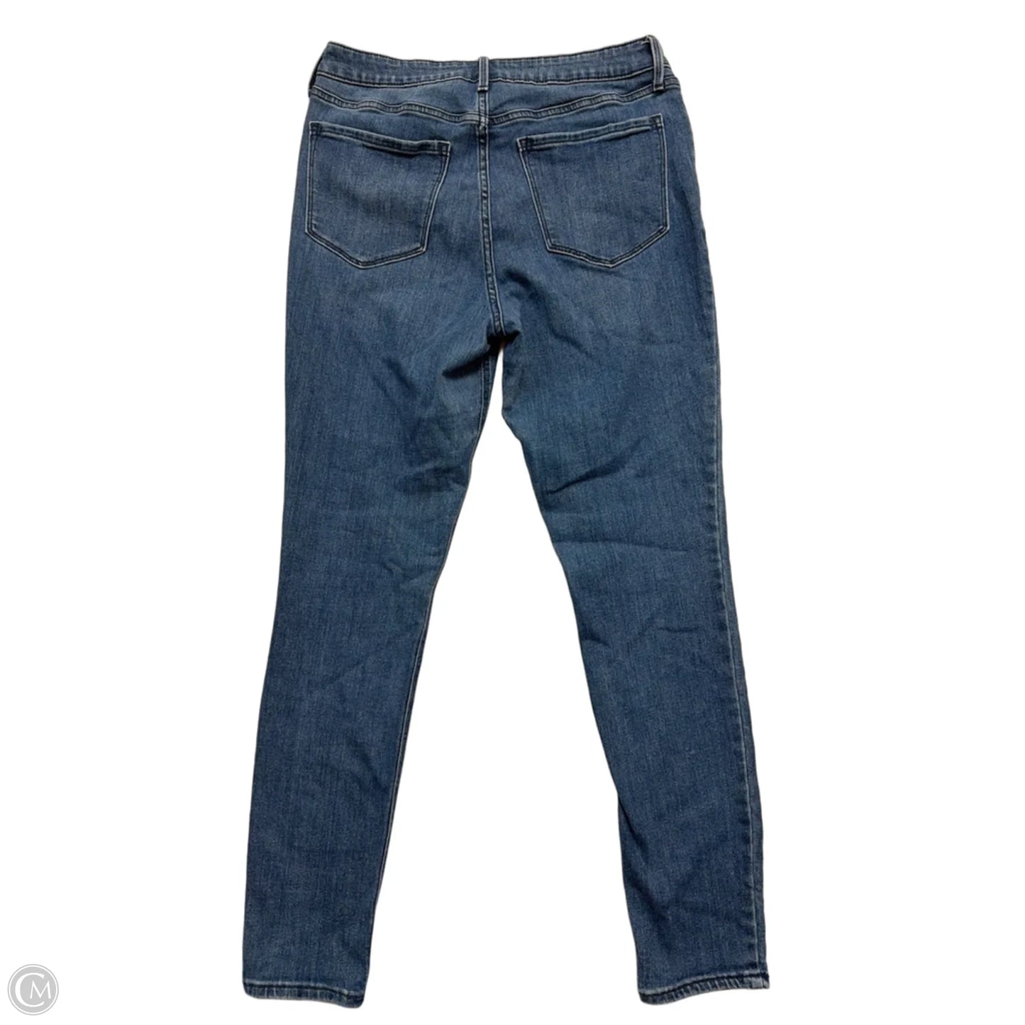 Jeans Skinny By Old Navy In Blue Denim, Size: 12