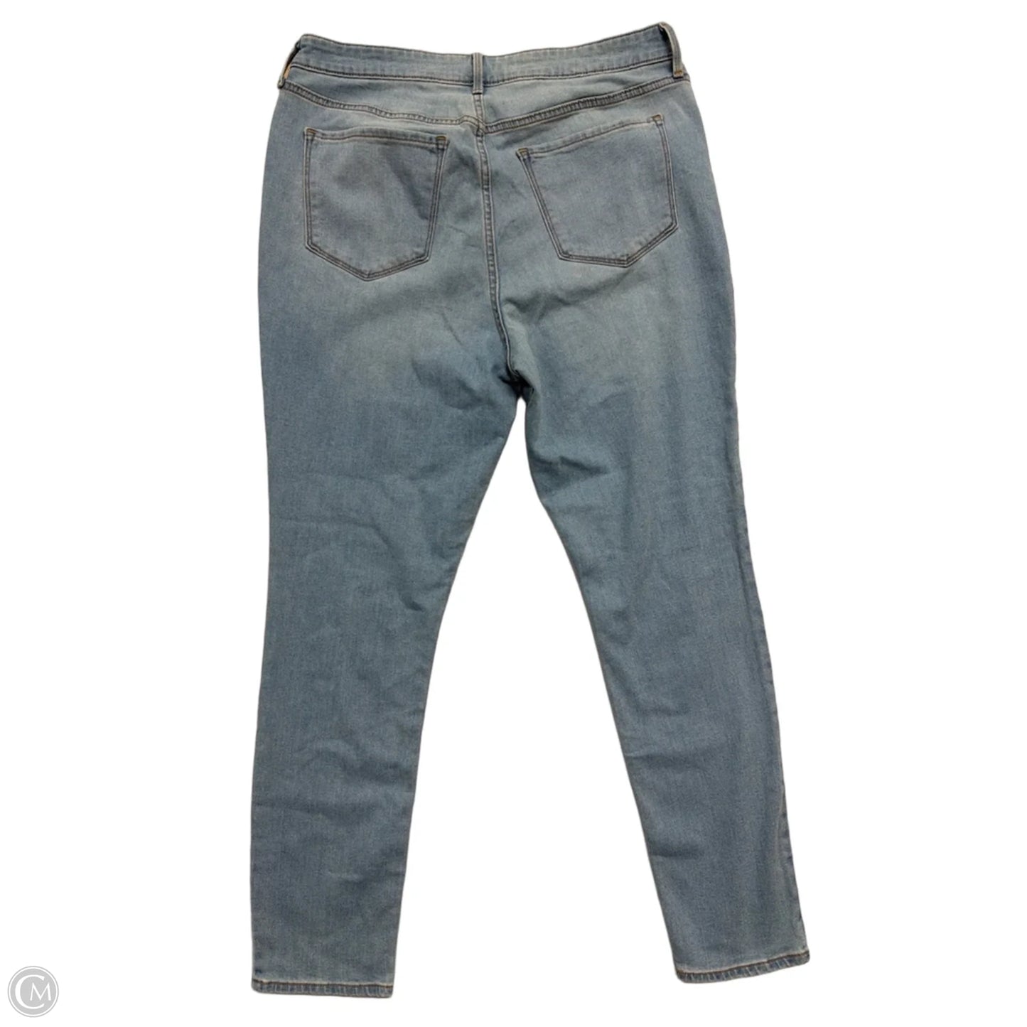 Jeans Skinny By Old Navy In Blue Denim, Size: 14