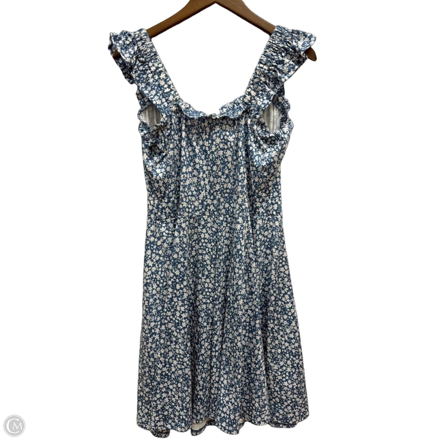 Dress Casual Midi By HUHOT In Blue, Size: L