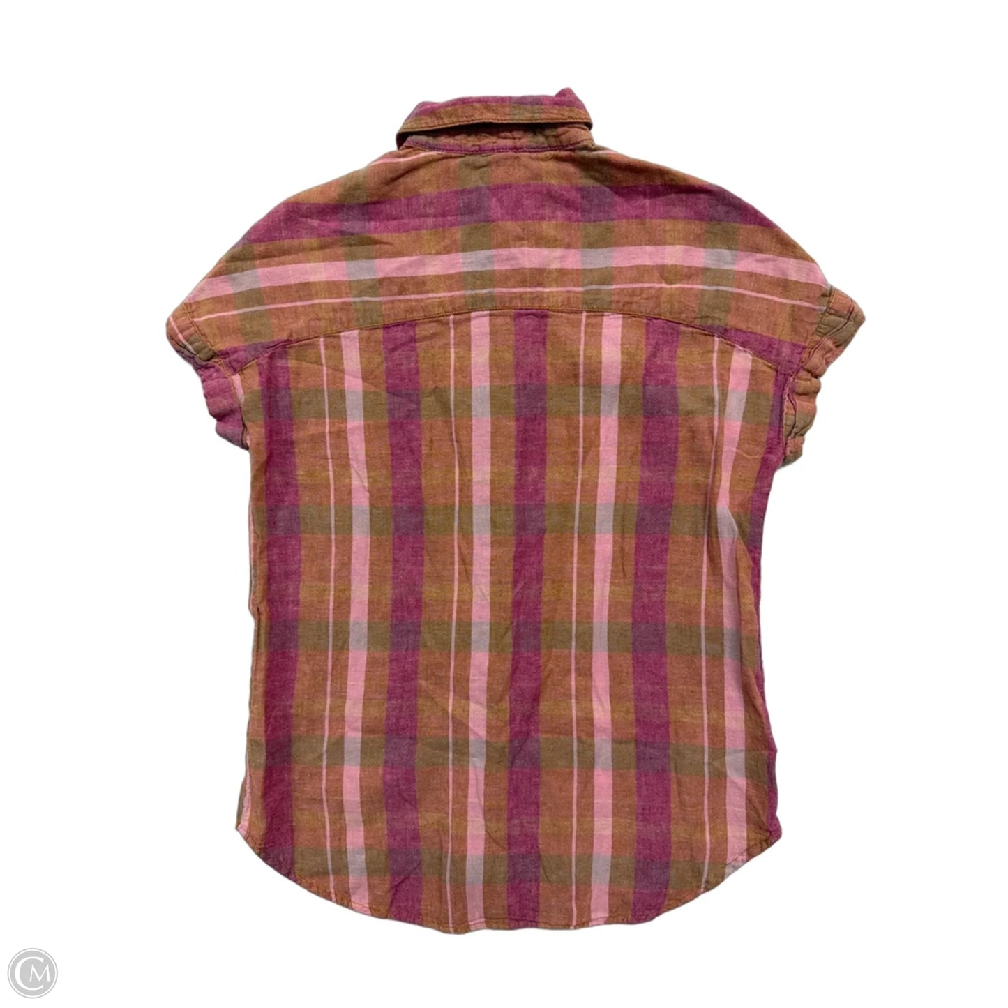Top Short Sleeve By Beachlunchlounge In Pink, Size: Xs