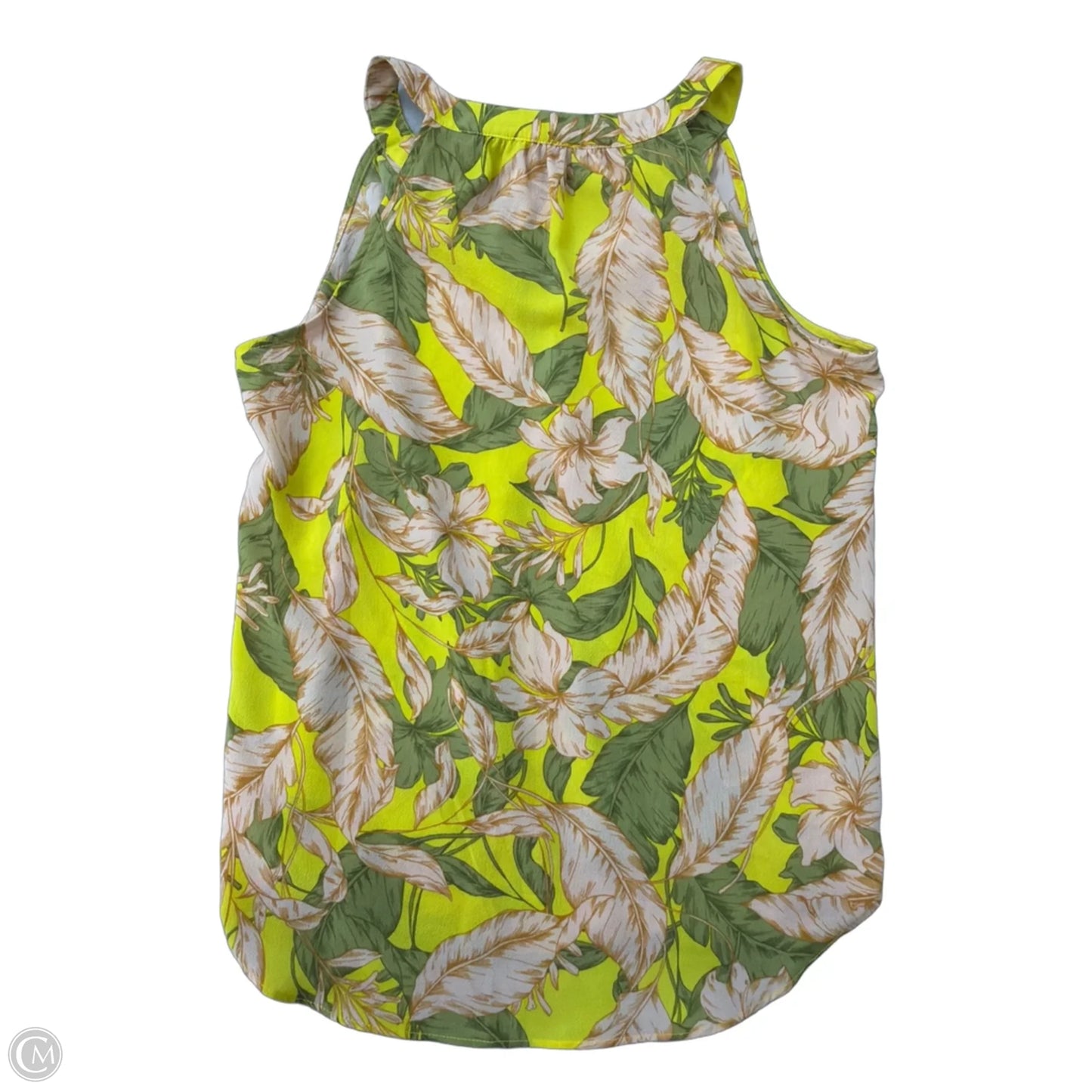 Top Sleeveless By Rose And Olive In Tropical Print, Size: M