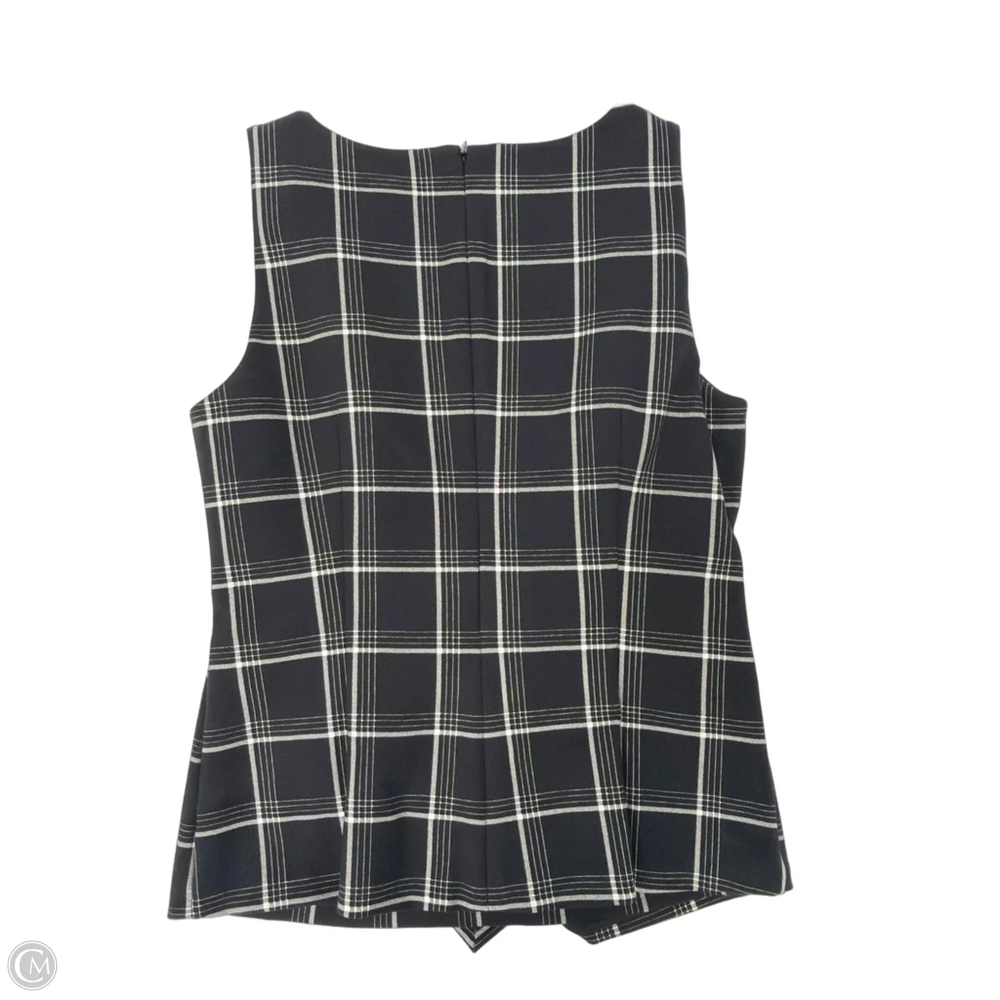 Top Sleeveless By White House Black Market In Black & White, Size: S