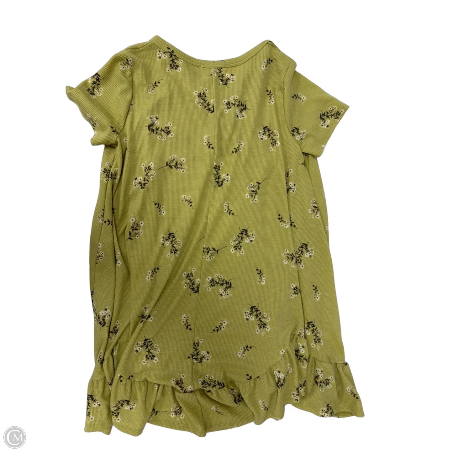 Dress Casual Short By Ces Femme In Green, Size: M