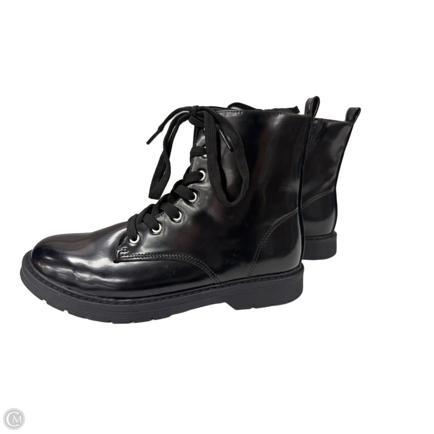Boots Combat By Clothes Mentor In Black, Size: 6