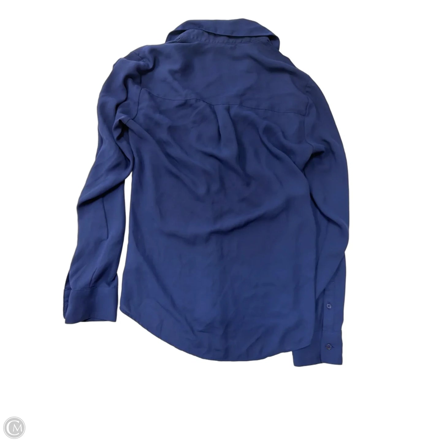 Top Long Sleeve By Express In Navy, Size: Xs