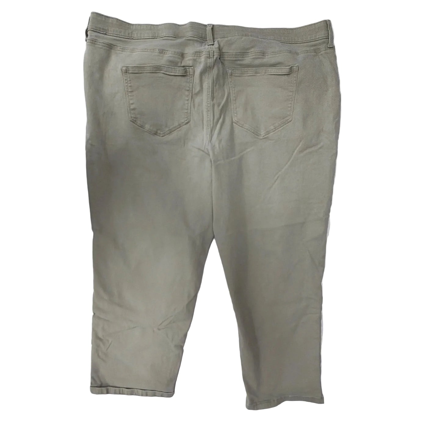 Pants Cropped By Sonoma In Green, Size: 24