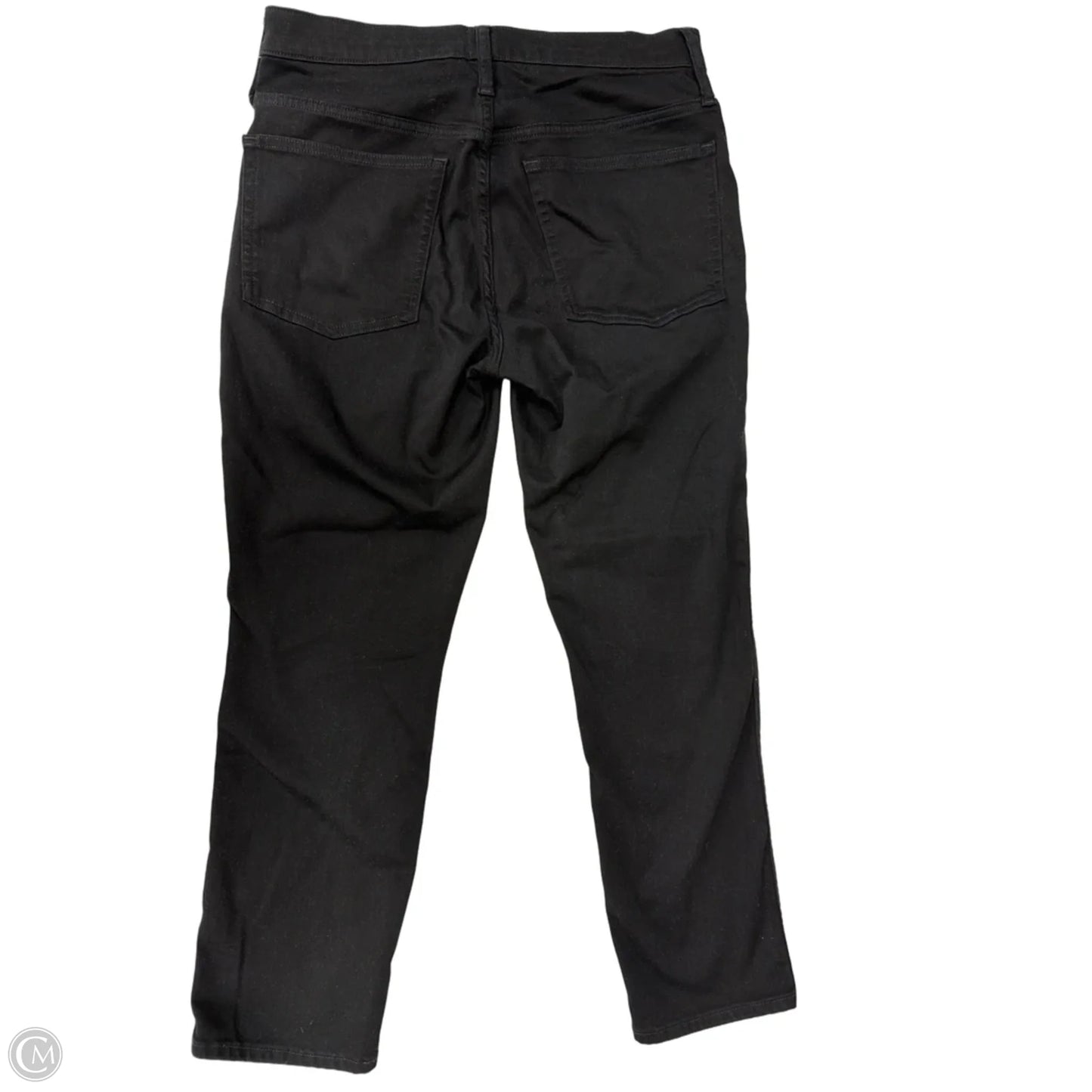 Jeans Straight By J. Crew In Black, Size: 8