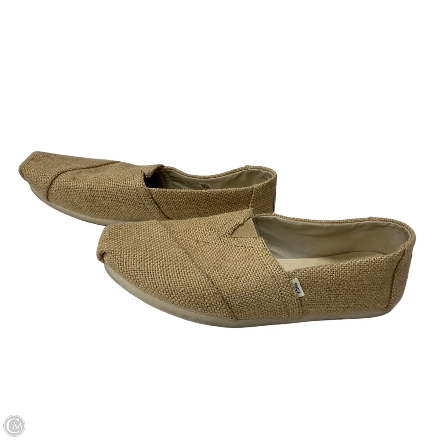 Shoes Flats By Toms In Tan, Size: 9.5