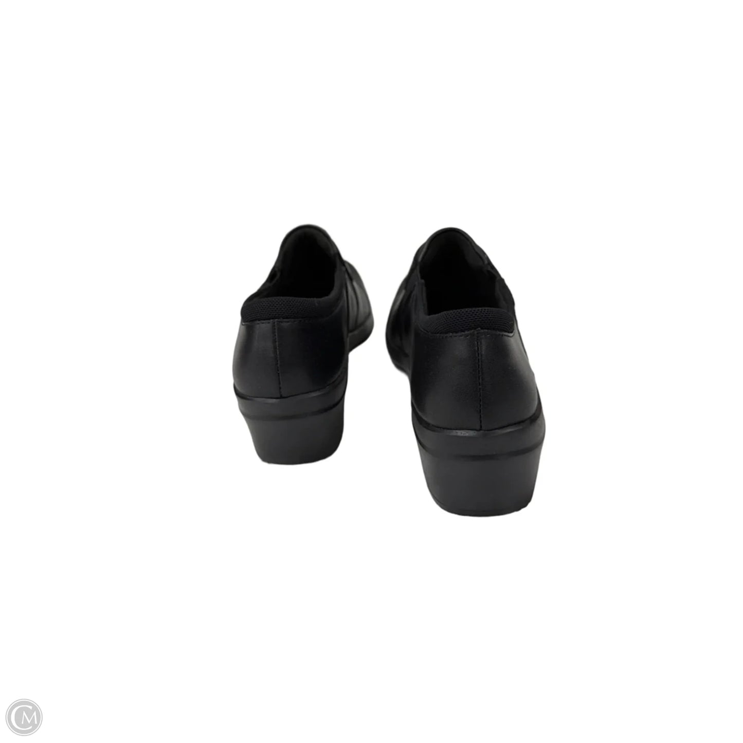 Shoes Flats By Clarks In Black, Size: 8.5