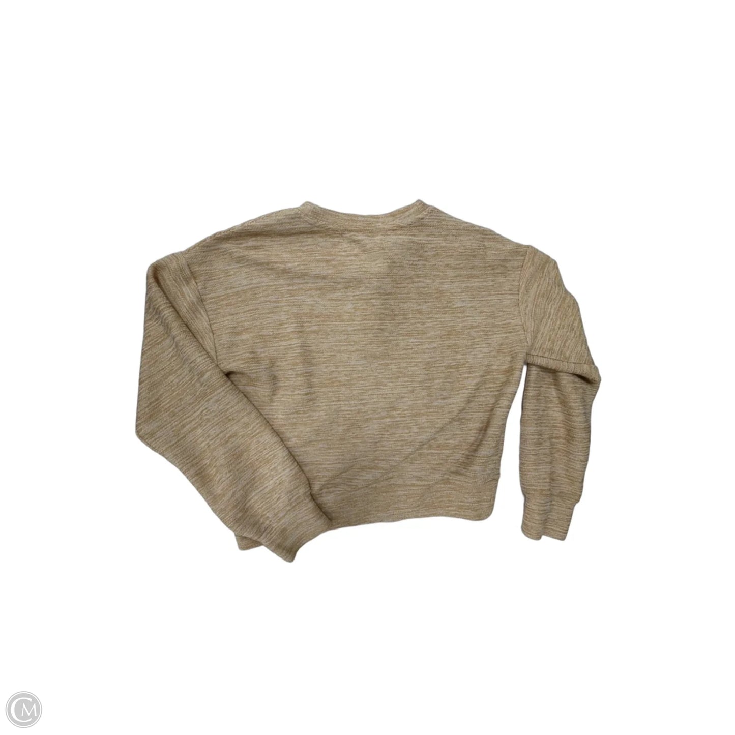 Top Long Sleeve By Lou And Grey In Tan, Size: Xs