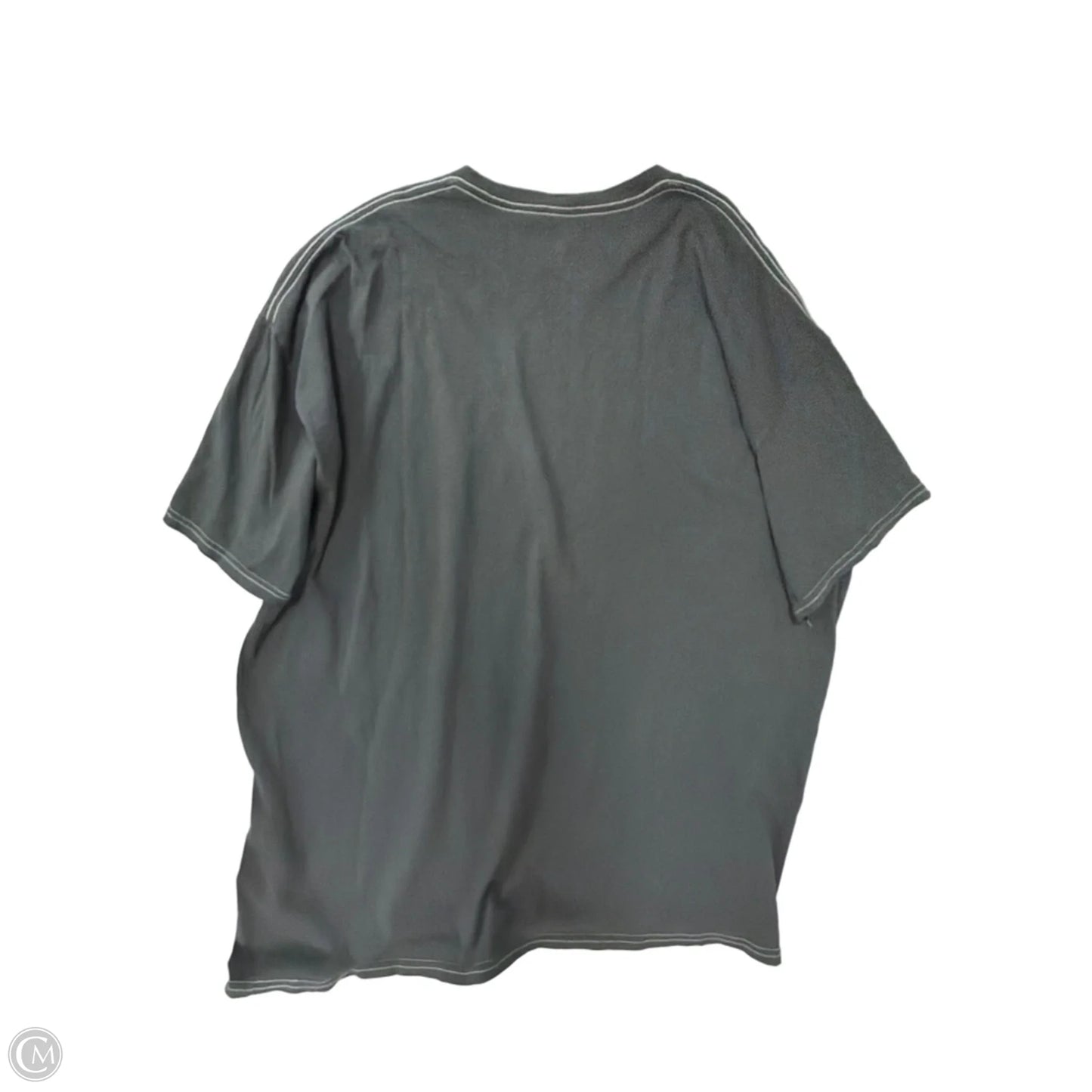 Top Short Sleeve By Clothes Mentor In Grey, Size: S