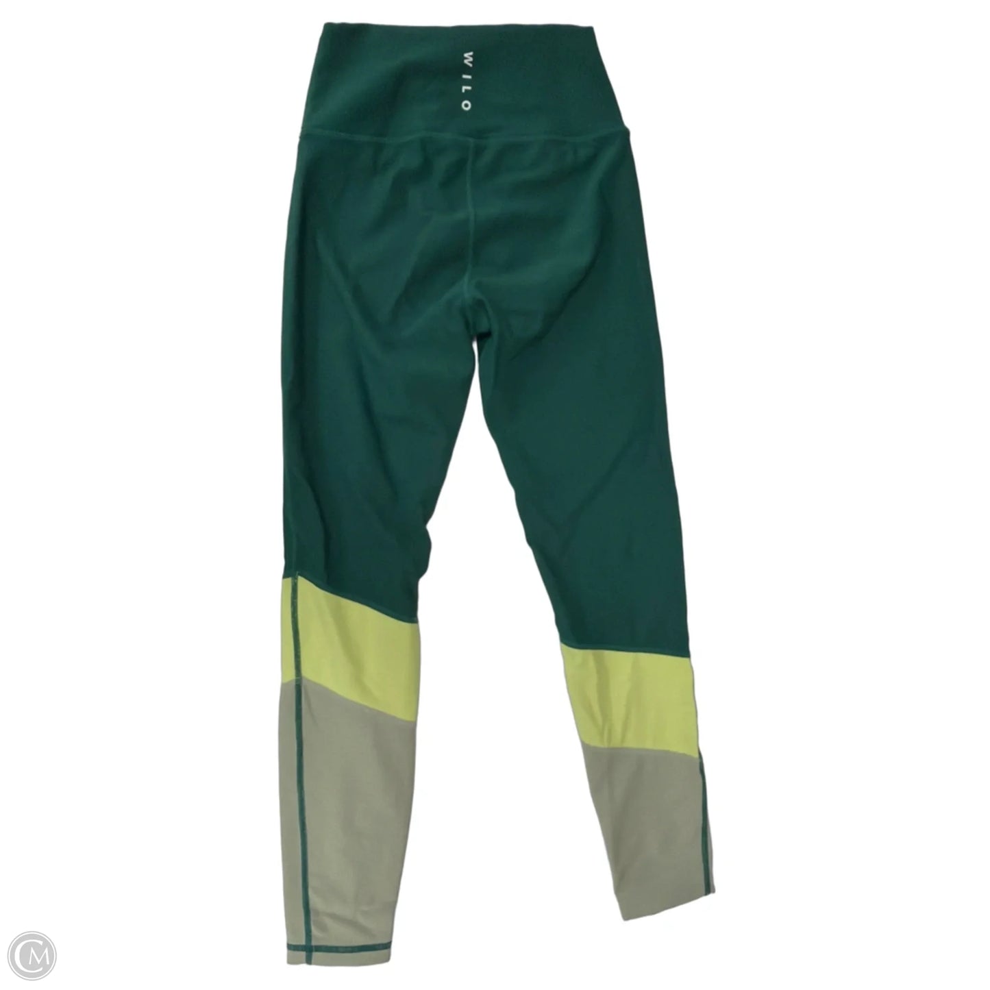 Athletic Leggings By Wilo In Green, Size: Xs
