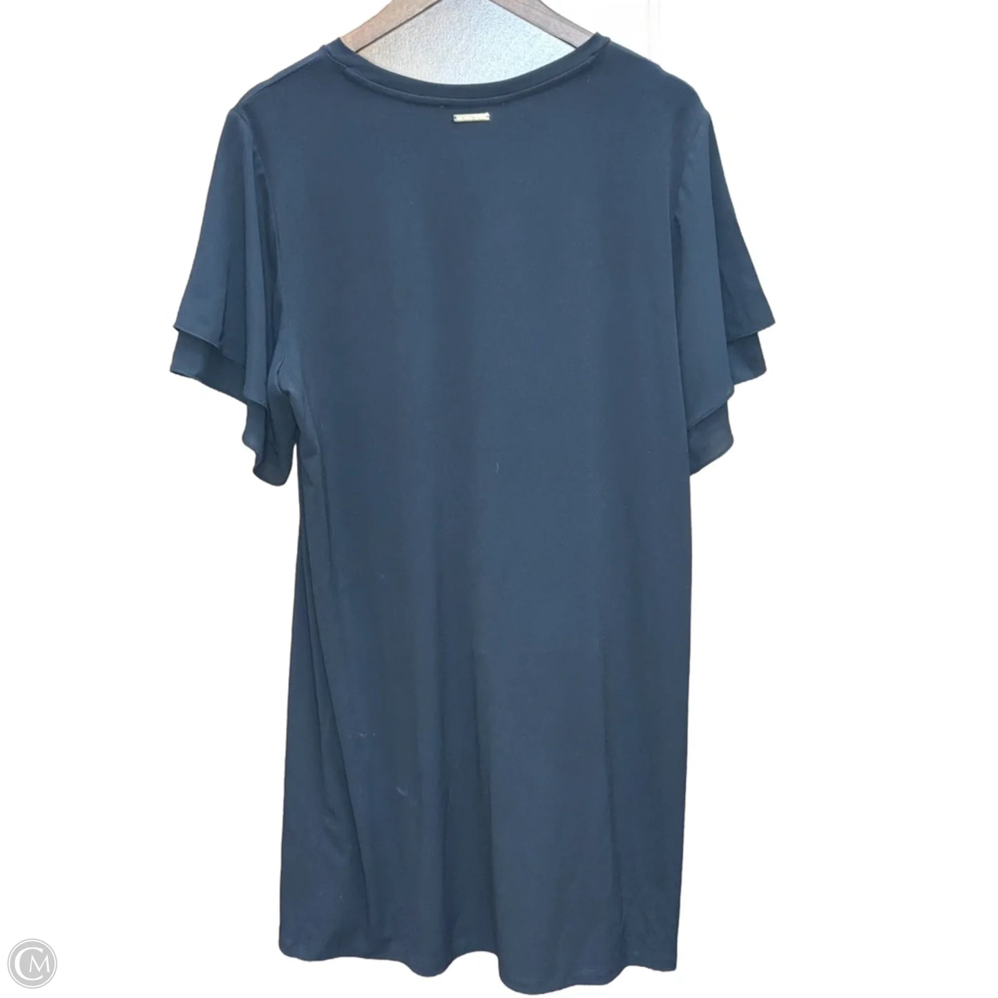 Dress Casual Midi By Michael By Michael Kors In Black, Size: Xl