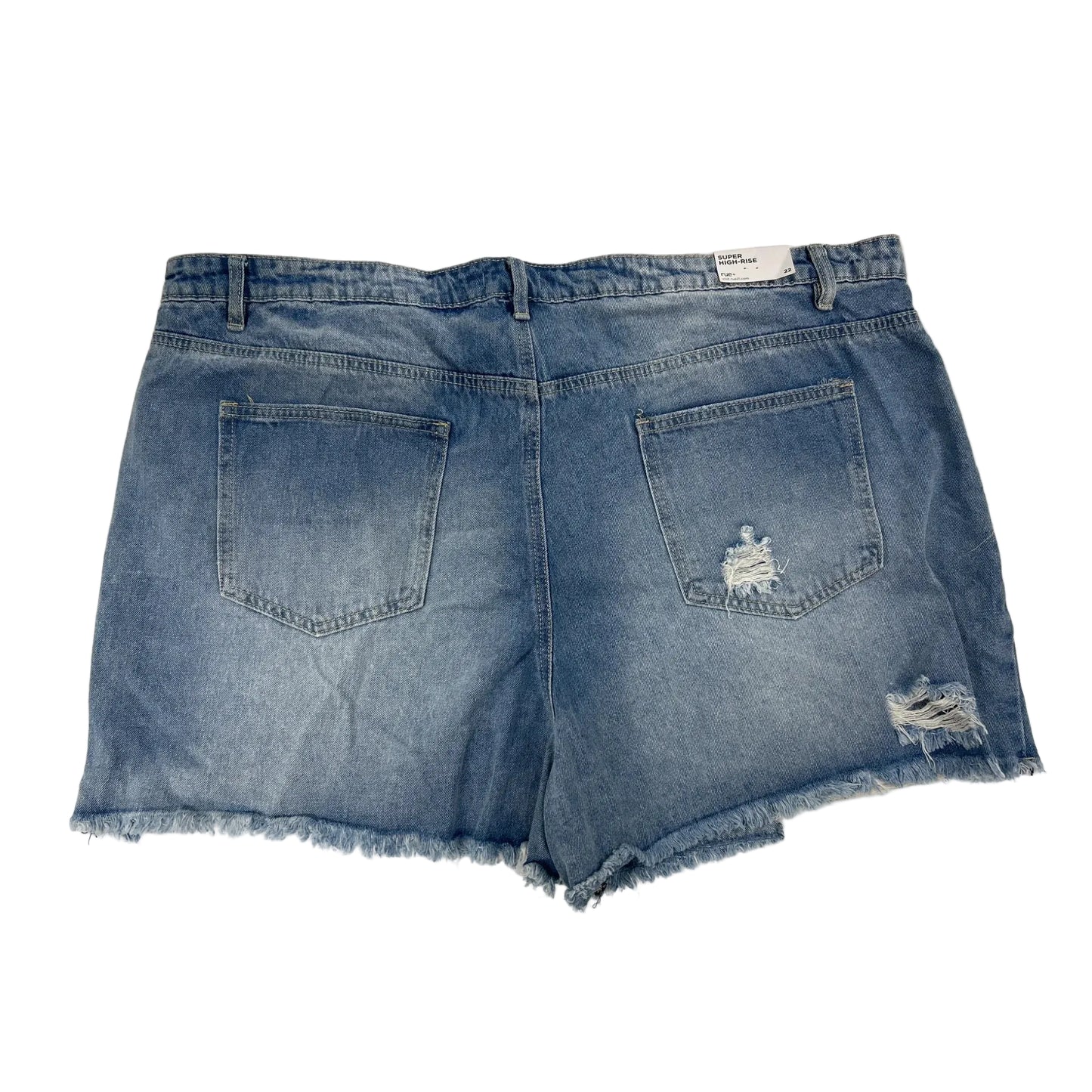 Shorts By Rue 21 In Blue Denim, Size: 22