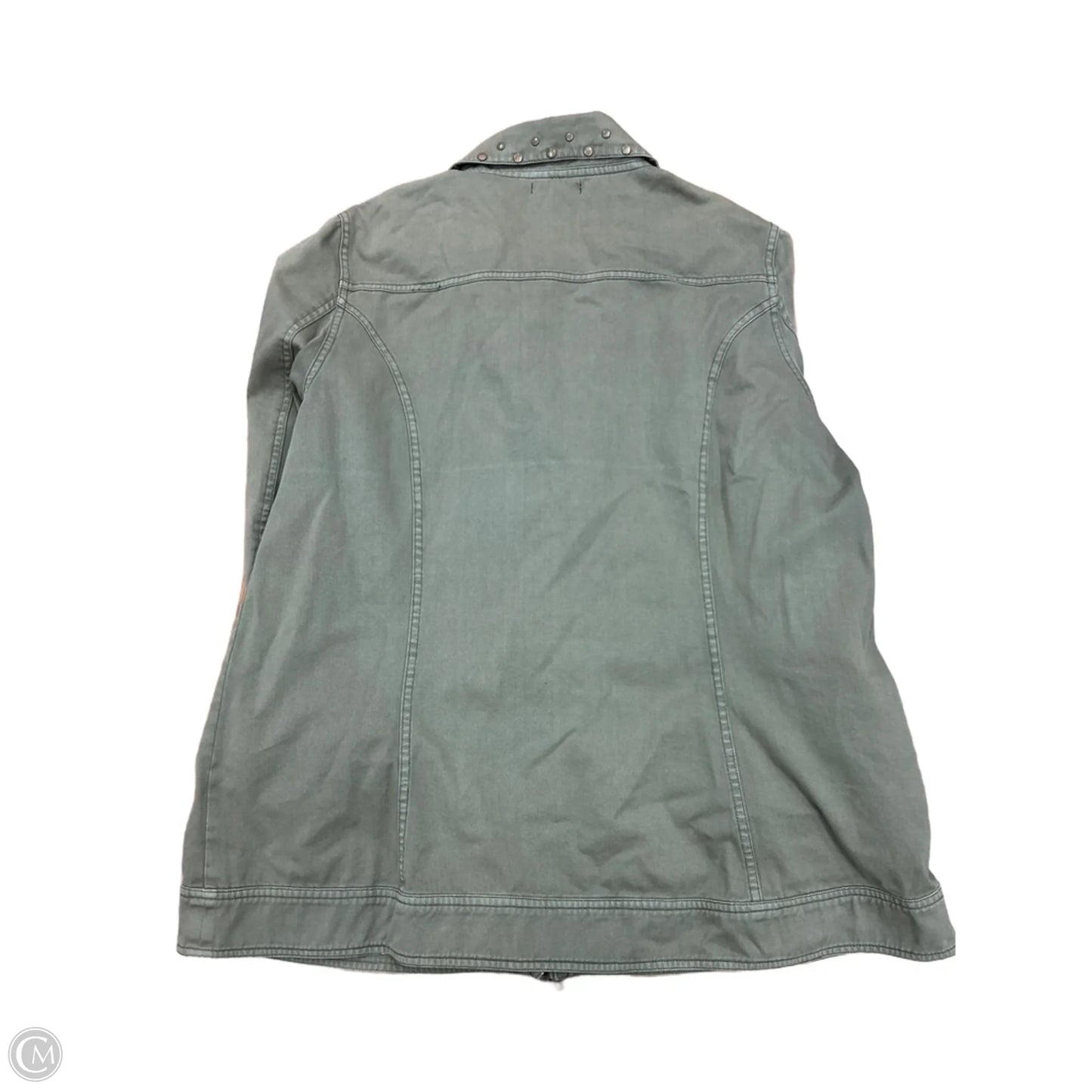Jacket Utility By Torrid In Green, Size: 1x