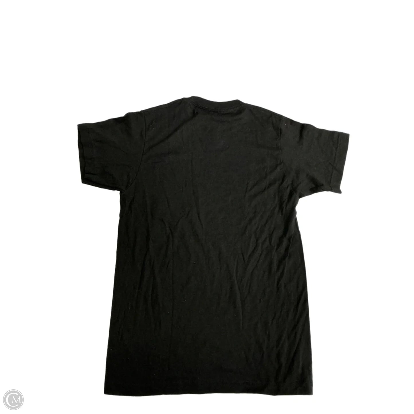 Top Short Sleeve By Clothes Mentor In Black, Size: S