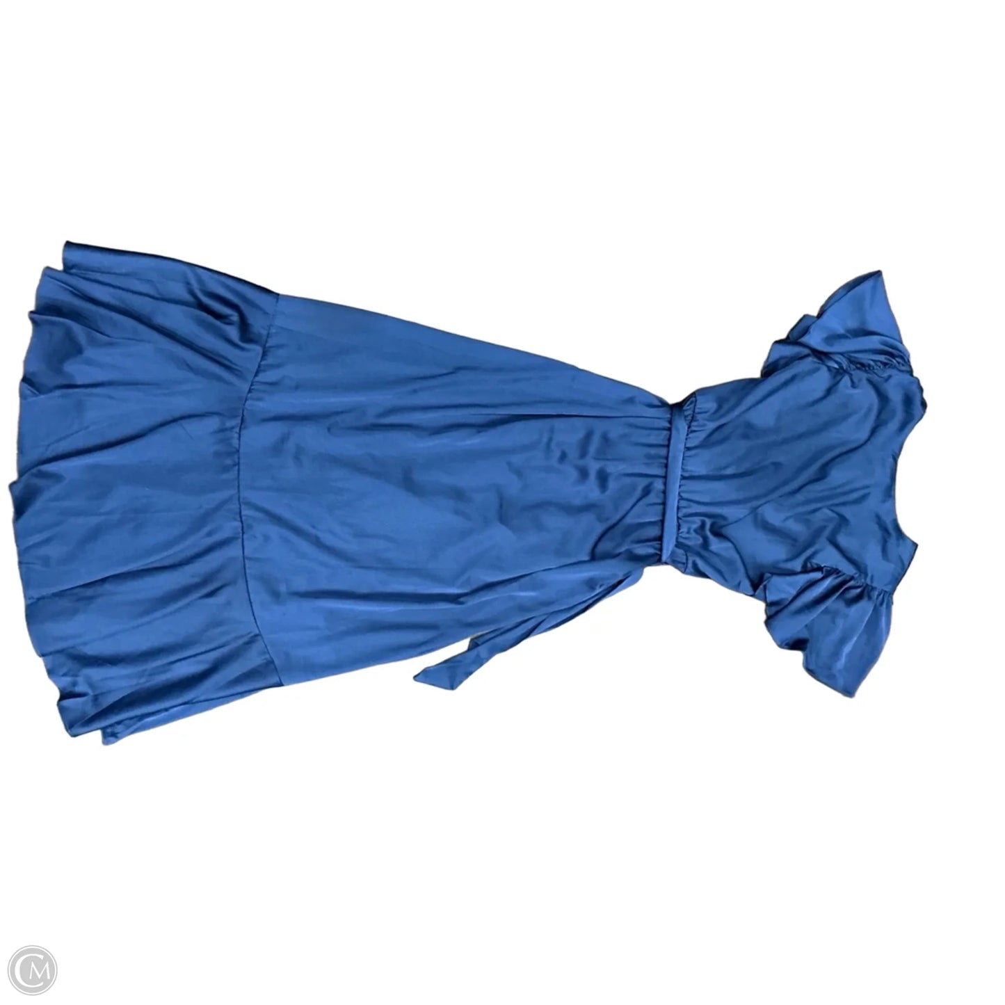 Dress Casual Maxi By Nicole Miller In Blue, Size: L