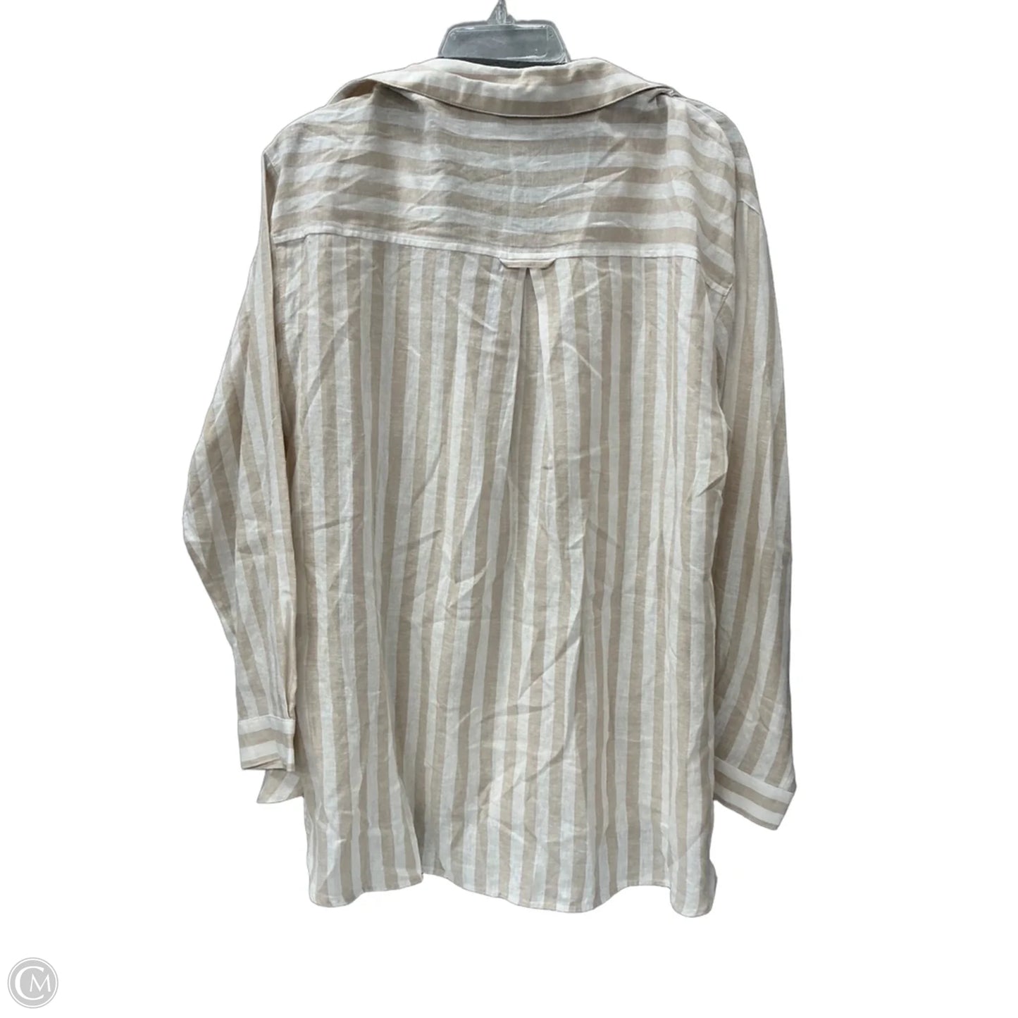 Top Long Sleeve By Old Navy In Striped Pattern, Size: L