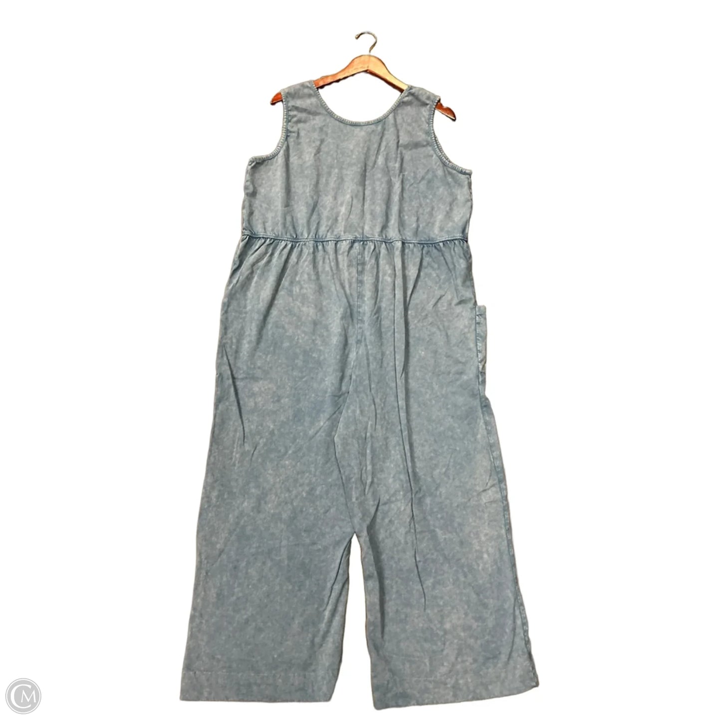 Jumpsuit By Coldwater Creek In Blue, Size: L