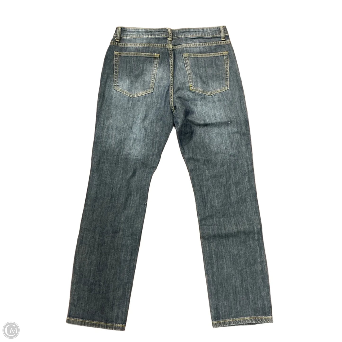Jeans Straight By K Jordan In Blue Denim, Size: 12