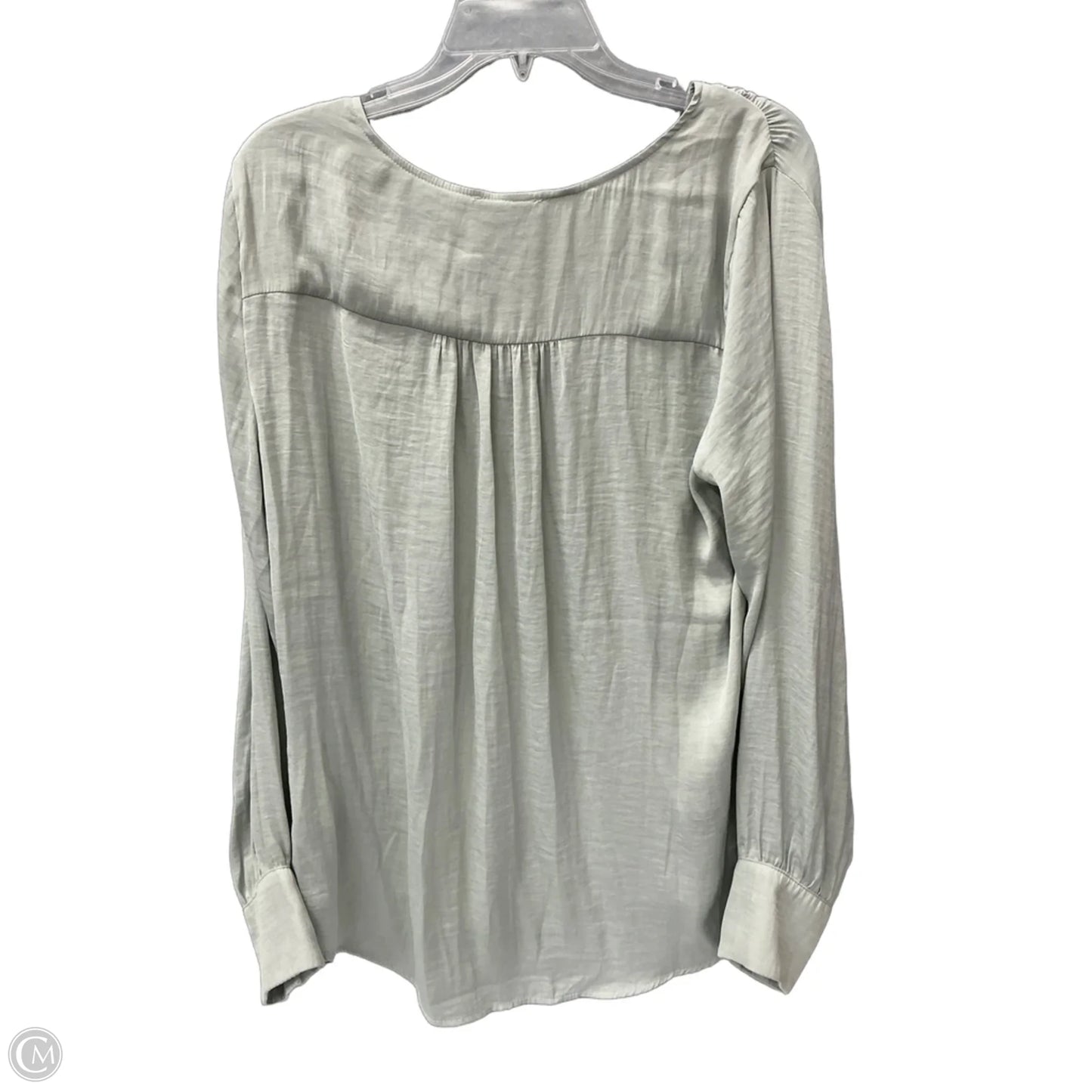 Top Long Sleeve By Maison Damelie In Green, Size: L