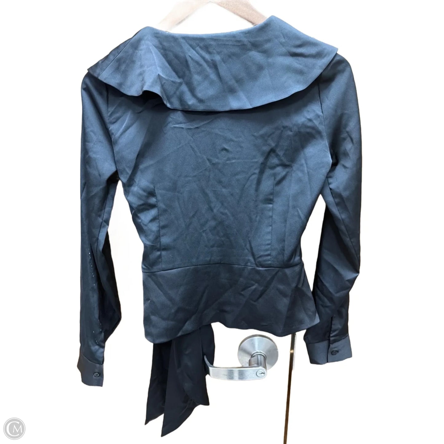 Top Long Sleeve By New York And Co In Black, Size: Xs
