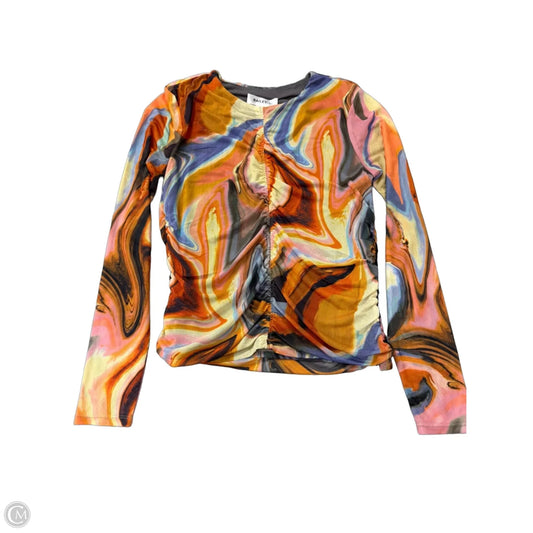 Top Long Sleeve By Bailey 44 In Multi-colored, Size: M
