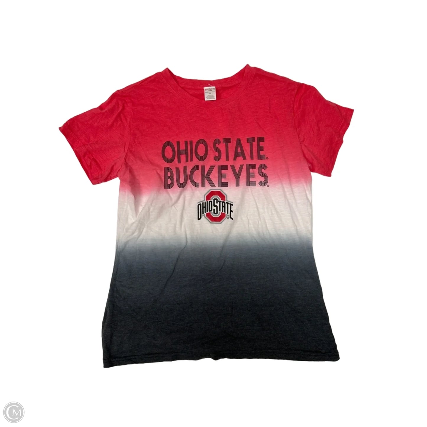 Athletic Top Short Sleeve By Sideline Apparel In Red, Size: M