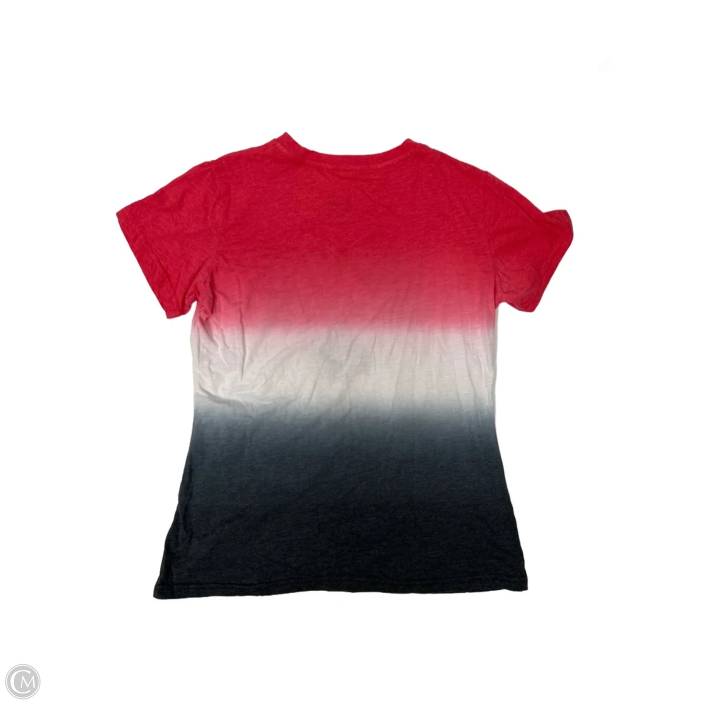 Athletic Top Short Sleeve By Sideline Apparel In Red, Size: M