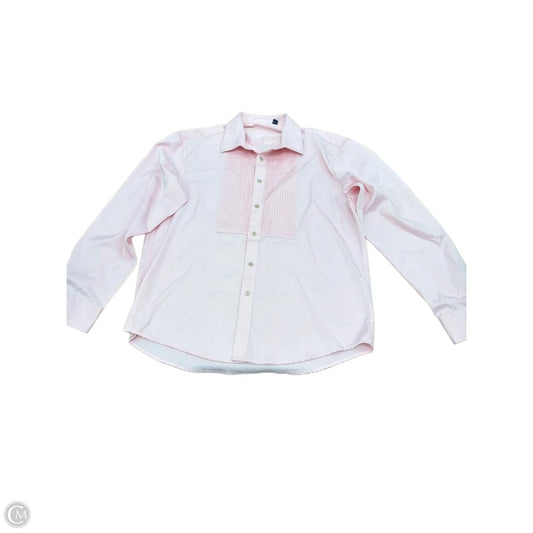 Top Long Sleeve By Clothes Mentor In Pink, Size: L