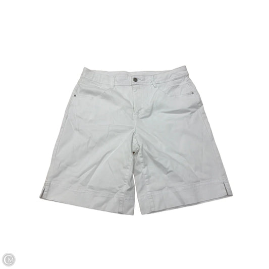 Shorts By Tribal In White, Size: 14