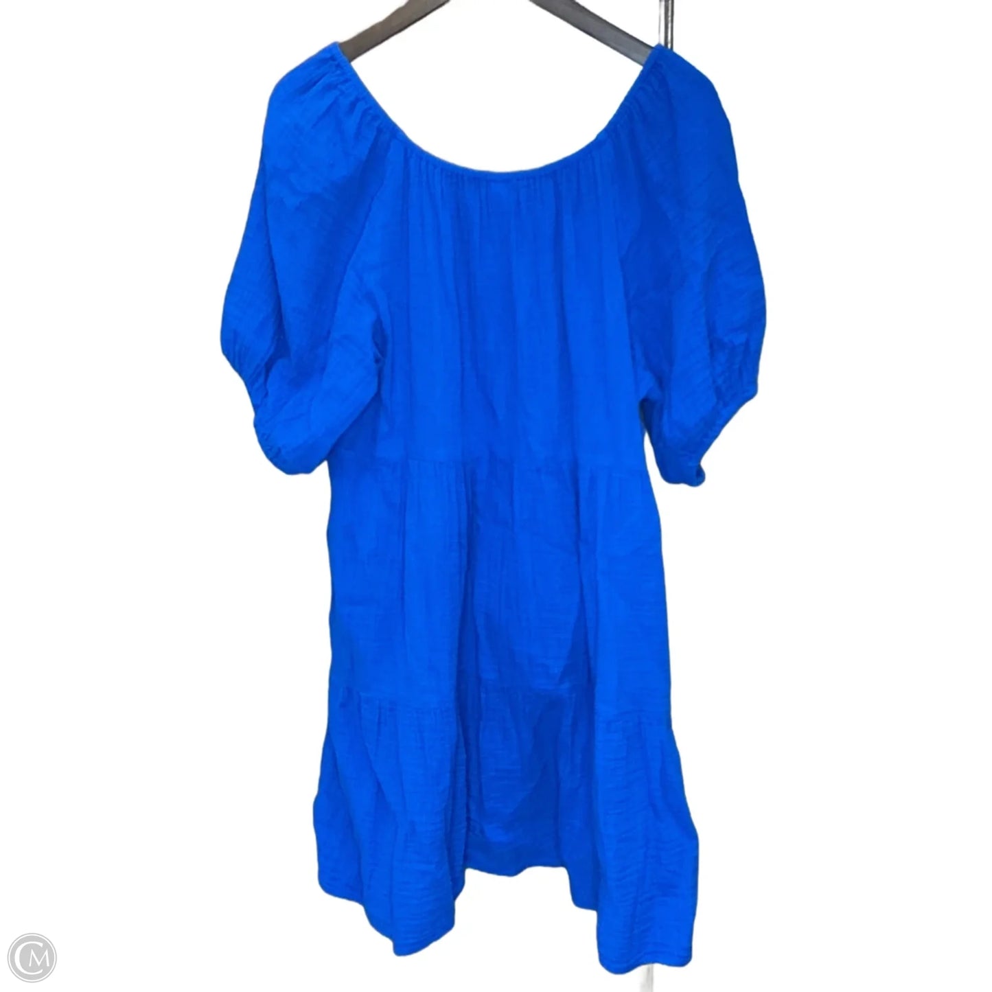 Dress Casual Midi By Old Navy In Blue, Size: Xl