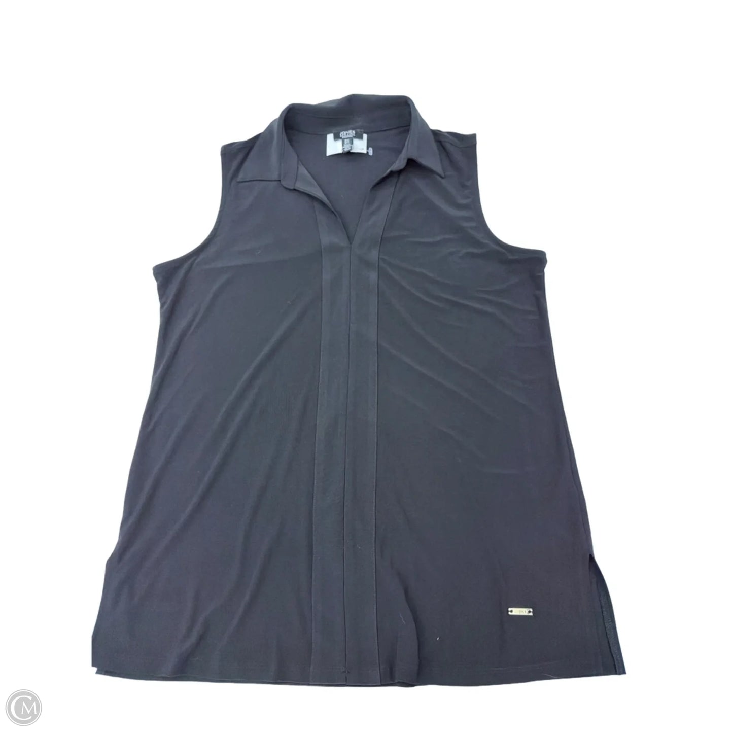 Top Sleeveless By Jones New York In Black, Size: M