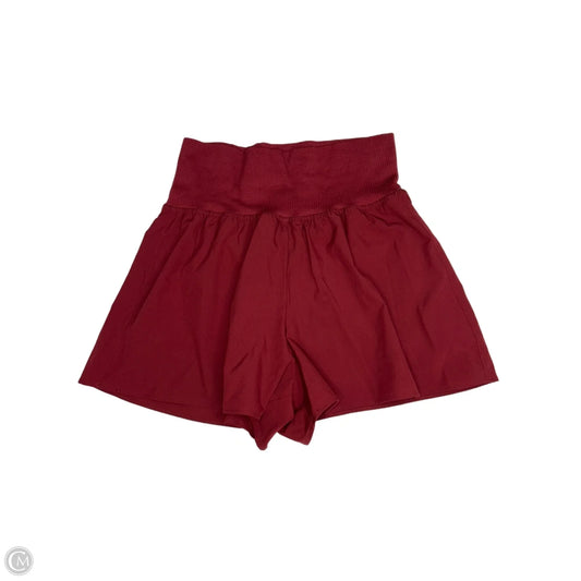 Athletic Shorts By Yogalicious In Red, Size: L
