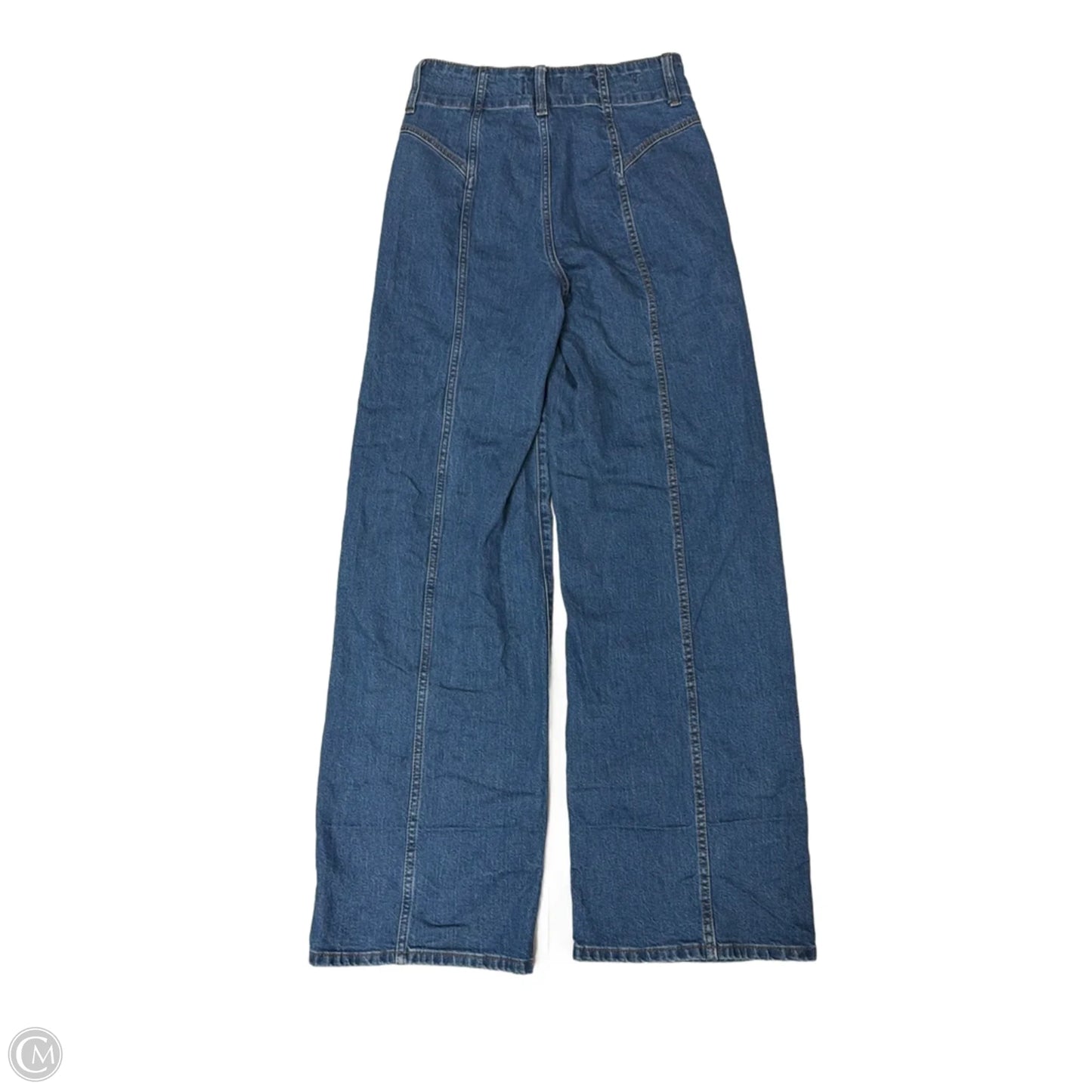Jeans Wide Leg By Universal Standard In Blue Denim, Size: 4