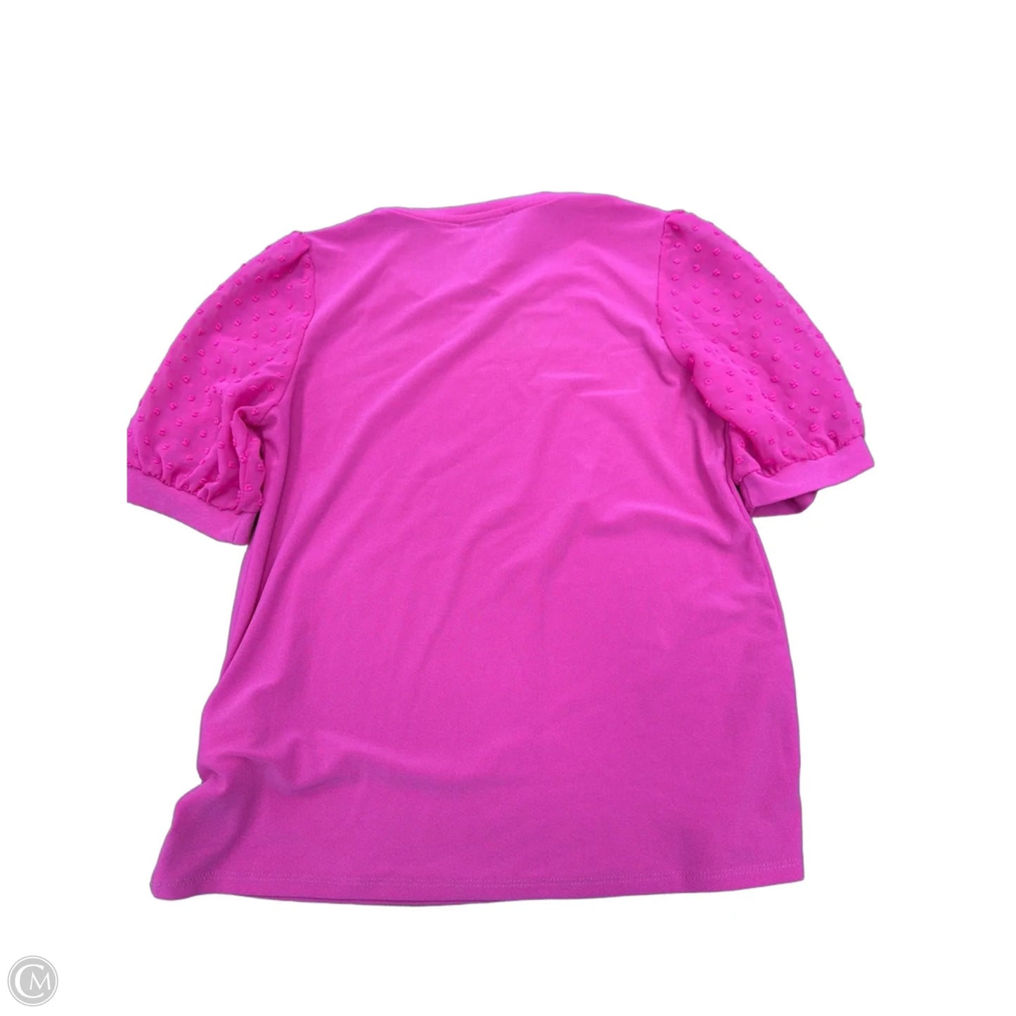 Top Short Sleeve By Cece In Pink, Size: Xs
