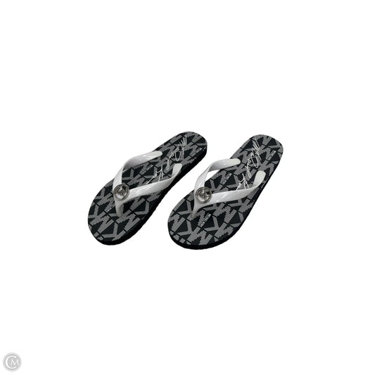 Sandals Designer By Michael Kors In Blue & White, Size: 8